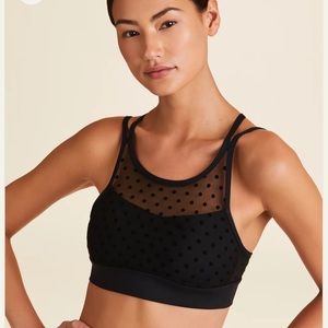Alala Mirage Cami Bra in black